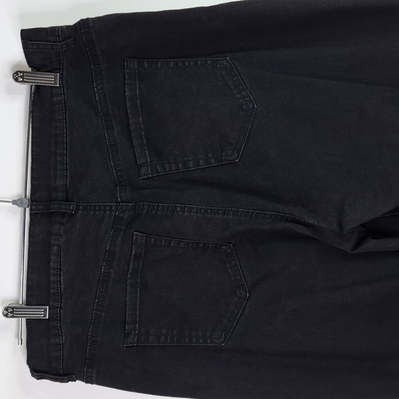 Terra & Sky Skinny Faded Black Jeans Size 16W - Picture 5 of 14